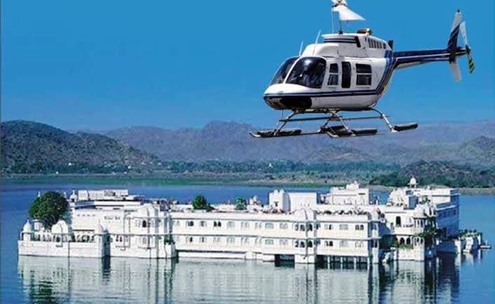Helicopter Joyride in Udaipur